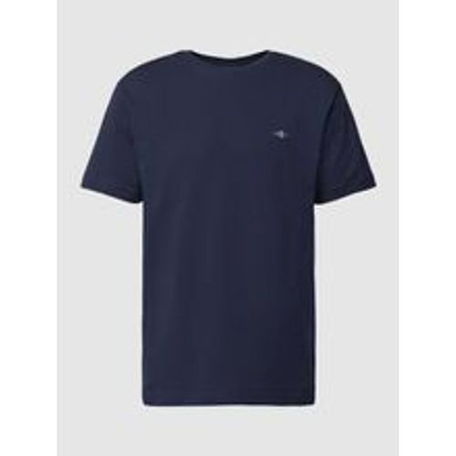 Regular Fit T-Shirt mit Label-Stitching Modell 'SHIELD' - Gant - Modalova