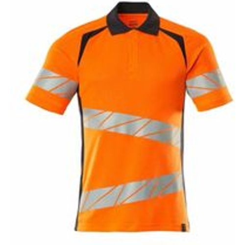 Polo-Shirt, moderne Passform Polo-shirt Gr. s one, hi-vis orange/schwarzblau - Mascot - Modalova