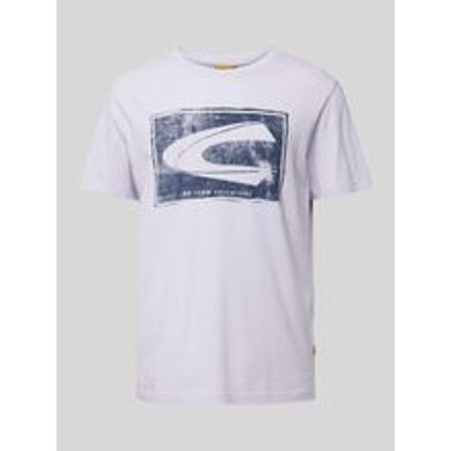 T-Shirt mit Label-Print - camel active - Modalova