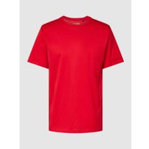 Relaxed Fit T-Shirt mit geripptem Rundhalsausschnitt - Schiesser - Modalova