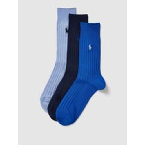 Socken mit Label-Stitching im 3er-Pack - Polo Ralph Lauren Underwear - Modalova