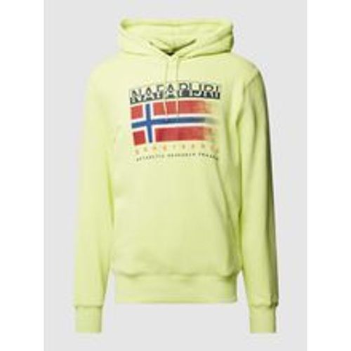 Hoodie mit Label-Print Modell 'B-KREIS' - Napapijri - Modalova