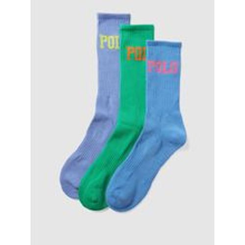 Socken mit Label-Schriftzug im 3er-Pack - Polo Ralph Lauren Underwear - Modalova