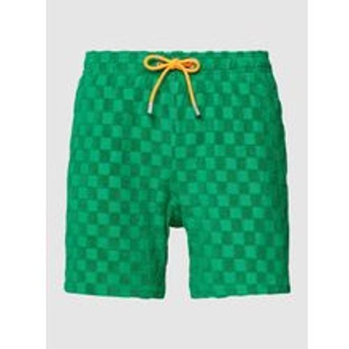 Badehose mit Label-Patch Modell 'GUSTAVIA SPONGE' - Mc2 Saint Barth - Modalova