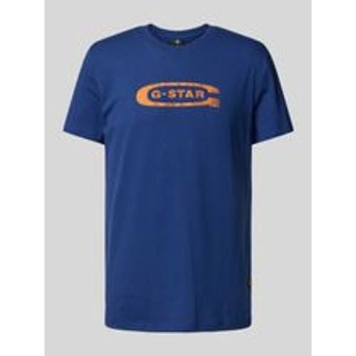 T-Shirt mit Label-Print - G-Star Raw - Modalova