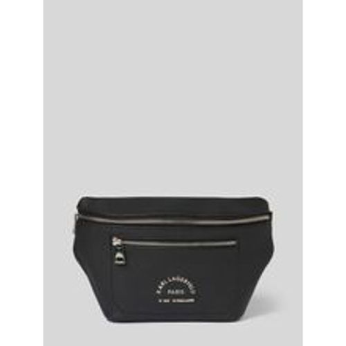 Bauchtasche aus Leder - K by KARL LAGERFELD - Modalova