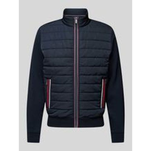 Sweatjacke mit Kontraststreifen - Bugatti - Modalova