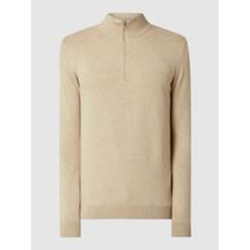 Strickpullover mit Stehkragen - Selected Homme - Modalova