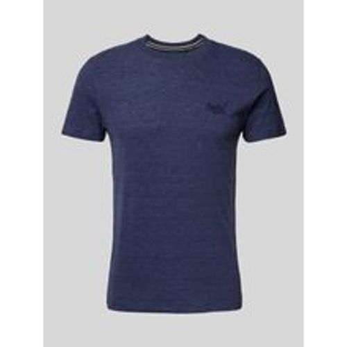 T-Shirt mit Label-Stitching - Superdry - Modalova