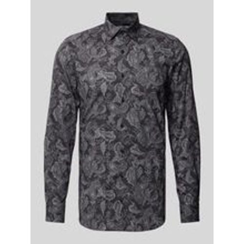 Slim Fit Businesshemd mit Paisley-Muster - Olymp - Modalova