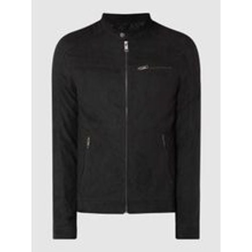 Jacke mit Biker-Look Modell 'Rocky' - jack & jones - Modalova