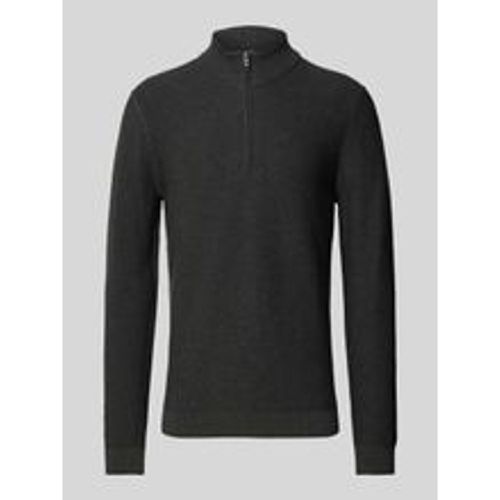 Slim Fit Strickpullover mit Stehkragen - Olymp - Modalova