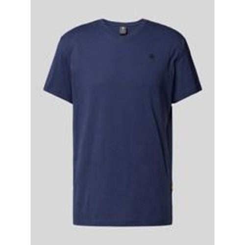 T-Shirt mit Label-Print Modell 'Base' - G-Star Raw - Modalova