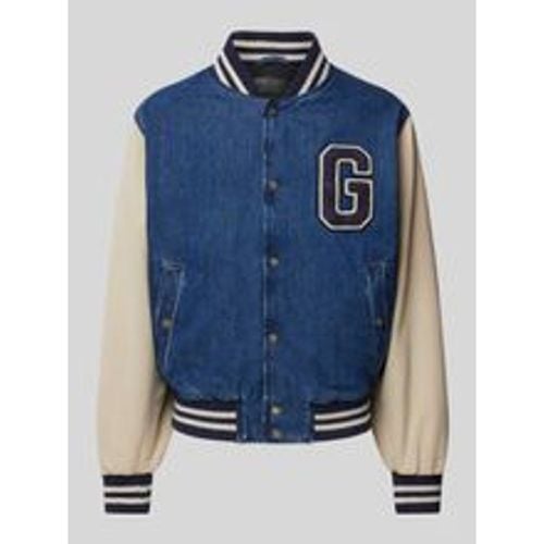 College-Jacke in Denim-Optik Modell 'DENIM VARSITY' - Gant - Modalova