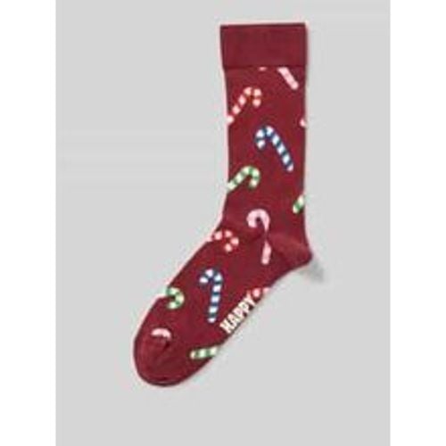 Socken mit Motiv-Stitchings Modell 'Candy Cane' - Happy Socks - Modalova