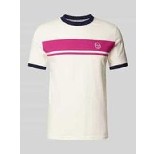 T-Shirt mit Logo-Stitching Modell 'MASTER' - Sergio Tacchini - Modalova