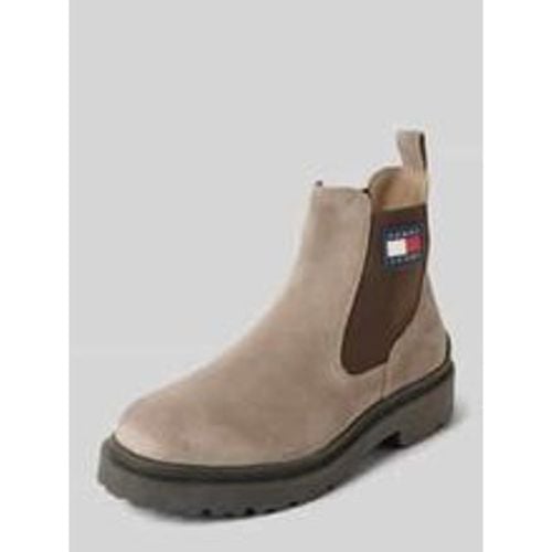 Chelsea Boots aus Leder mit Label-Patch - Tommy Jeans - Modalova