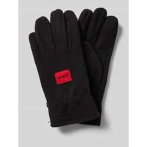 Handschuhe mit Label-Patch Modell 'Lacko' - HUGO - Modalova