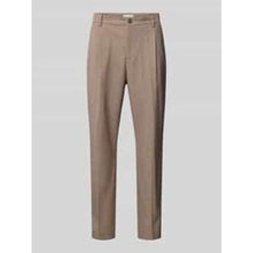 Regular Fit Stoffhose mit Bundfalten Modell 'Pierce' - casual friday - Modalova