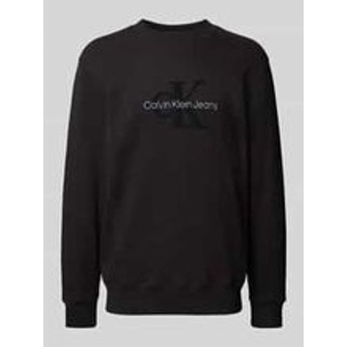 Sweatshirt mit Label-Stitching - Calvin Klein - Modalova