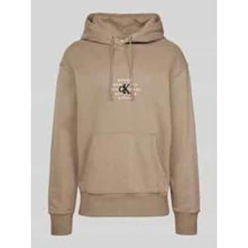 Hoodie mit Label-Stitching - Calvin Klein - Modalova