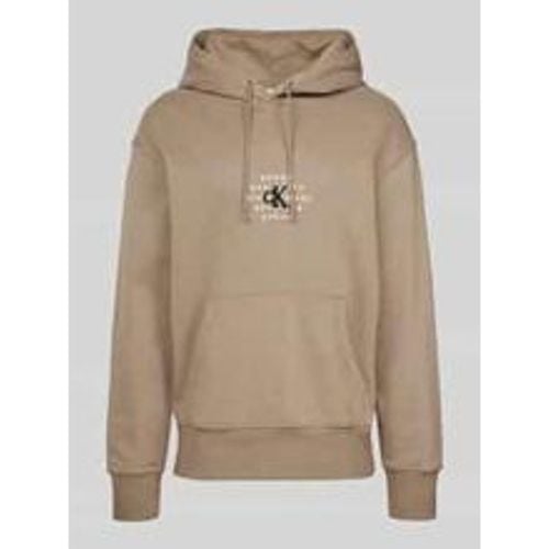 Hoodie mit Label-Stitching - Calvin Klein - Modalova