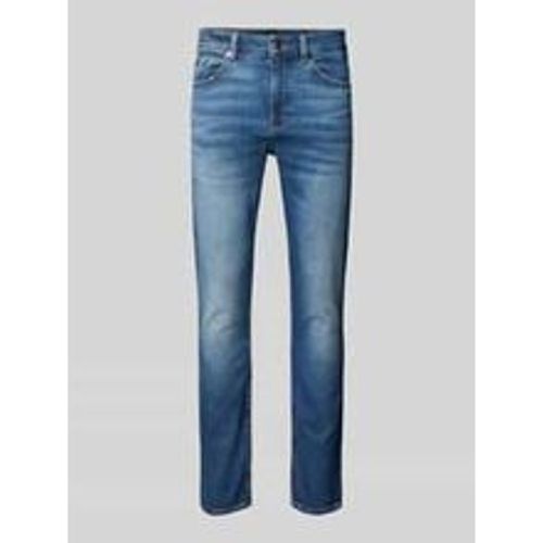 Regular Fit Jeans mit Label-Patch Modell 'Delaware' - Boss - Modalova