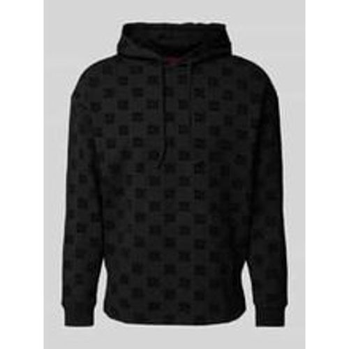 Hoodie mit Label-Prints Modell 'Flock' - HUGO - Modalova