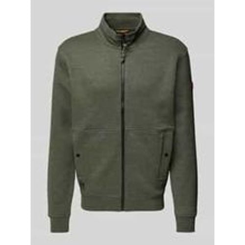 Sweatjacke mit seitlichen Eingrifftaschen - camel active - Modalova