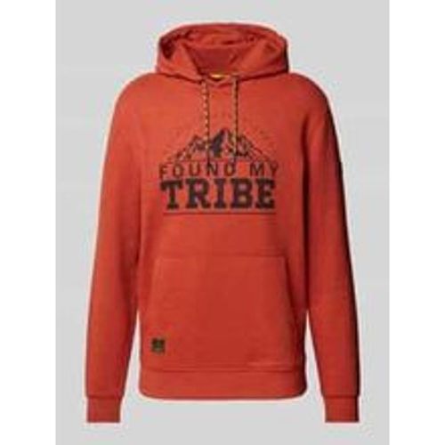 Hoodie mit Label-Patch - camel active - Modalova