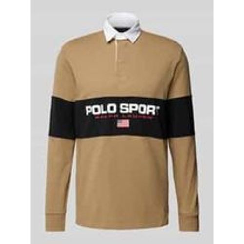 Classic Fit Poloshirt mit Label-Print - Polo Sport Ralph Lauren - Modalova