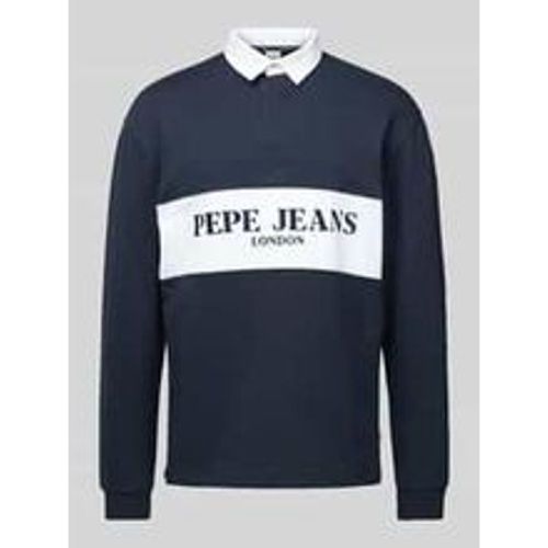 Sweatshirt mit Polokragen Modell 'Joey' - Pepe Jeans - Modalova