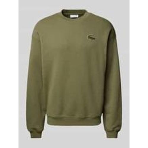 Sweatshirt mit Logo-Patch - Lacoste - Modalova