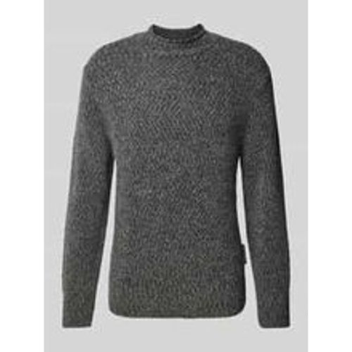 Regular Fit Strickpullover aus flauschigem Baumwoll-Woll-Mix - Marc O'Polo - Modalova