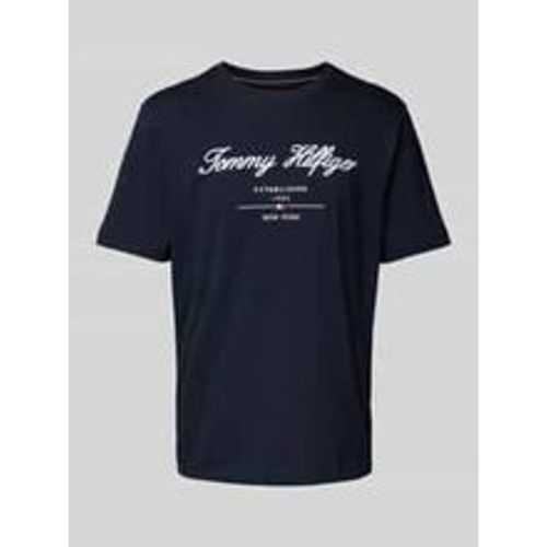 T-Shirt mit Label-Stitching - Tommy Hilfiger - Modalova