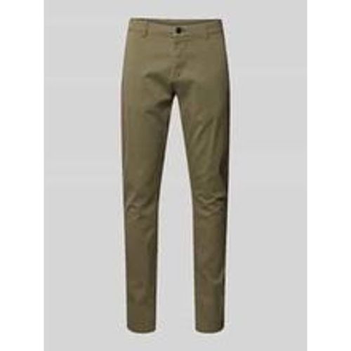 Slim Fit Chino mit Gesäßtaschen - lindbergh - Modalova