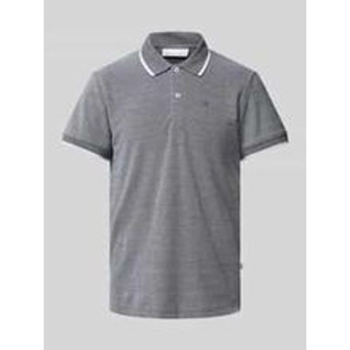 Slim Fit Poloshirt mit Logo-Stitching Modell 'TRISTAN' - casual friday - Modalova