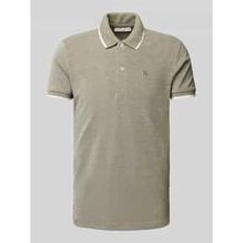 Slim Fit Poloshirt mit Logo-Stitching Modell 'TRISTAN' - casual friday - Modalova