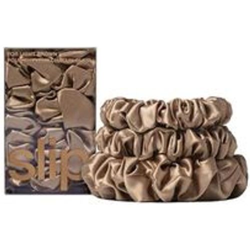 Slipsilk - Back To Basics - Haargummis Aus Reiner Seide Für Hellbraunes Haar - scrunchies Midi /large Light Brown - Fashion24 DE - Modalova