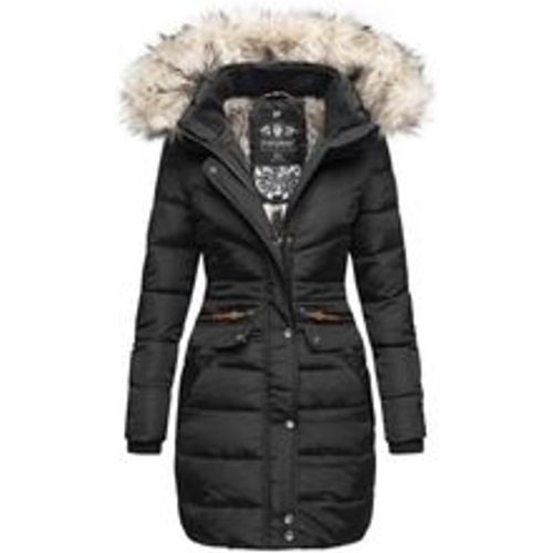 Damen Stylischer Steppmantel Winter Parka mit edlem Fellimitat Paula - Navahoo - Modalova