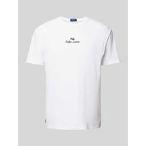 Regular Fit T-Shirt mit Label-Stitching - Polo Ralph Lauren - Modalova