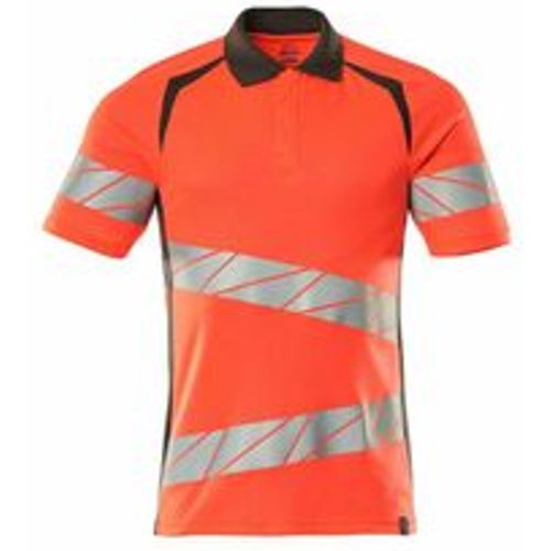 Polo-Shirt, moderne Passform Polo-shirt Gr. 3XLONE, hi-vis rot/dunkelanthrazit - Mascot - Modalova