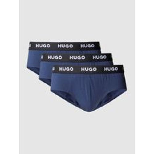 Slip mit Label-Schriftzug im 3er-Pack - HUGO - Modalova