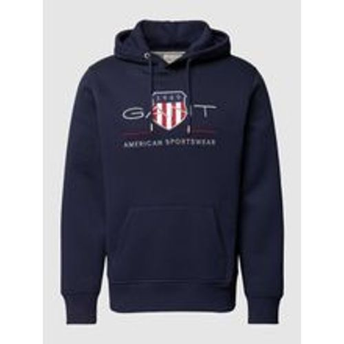 Hoodie mit Label-Stitching Modell 'ARCHIVE SHIELD' - Gant - Modalova