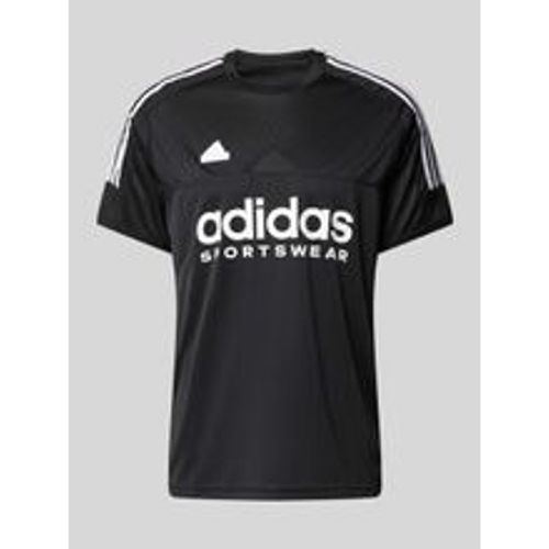 T-Shirt mit Label-Print Modell 'TIRO' - adidas Sportswear - Modalova