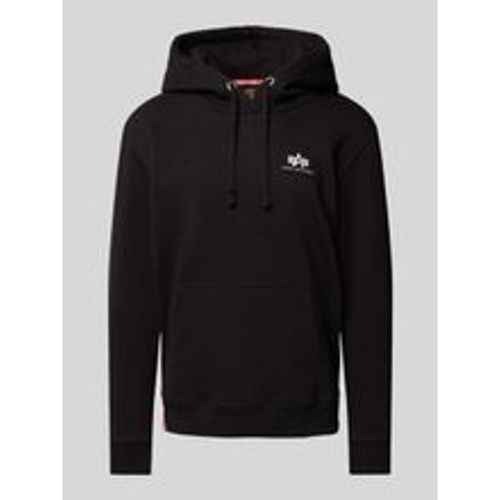 Hoodie mit Label-Print - alpha industries - Modalova