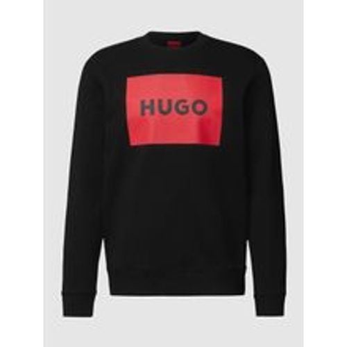 Sweatshirt mit Label-Print Modell 'Duragol' - HUGO - Modalova