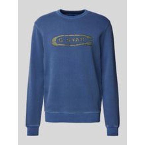 Sweatshirt mit Label-Print Modell 'Destroyed' - G-Star Raw - Modalova