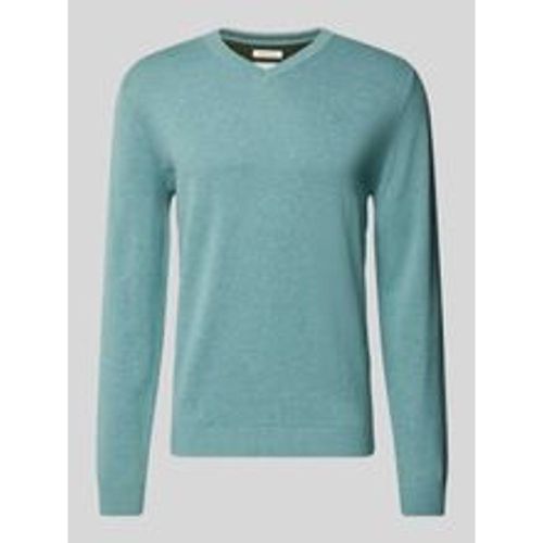 Regular Fit Strickpullover mit V-Ausschnitt - Tom Tailor - Modalova