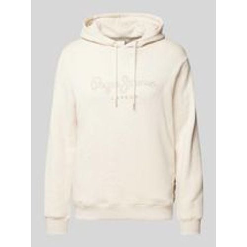 Hoodie mit Label-Stitching Modell 'New Nouvel' - Pepe Jeans - Modalova